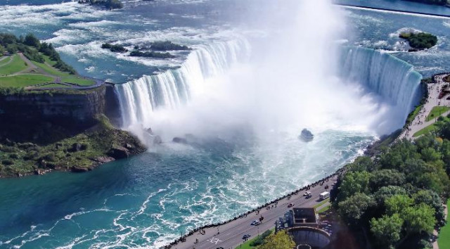 Severovzhod ZDA z Niagarskimi slapovi in Washingtonom